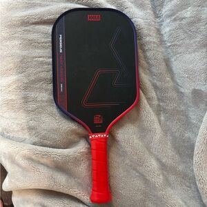 JOOLA Perseus Pickleball Paddle - Black with Red Accent